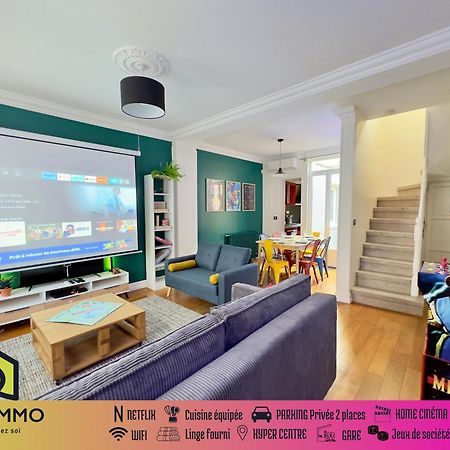 Maison 3Ch - Cinema - Game Room - Parking - Gare อาเมียงส์ ภายนอก รูปภาพ