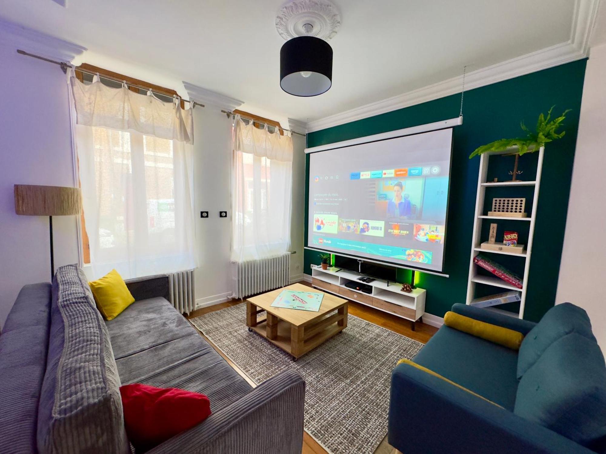 Maison 3Ch - Cinema - Game Room - Parking - Gare อาเมียงส์ ภายนอก รูปภาพ