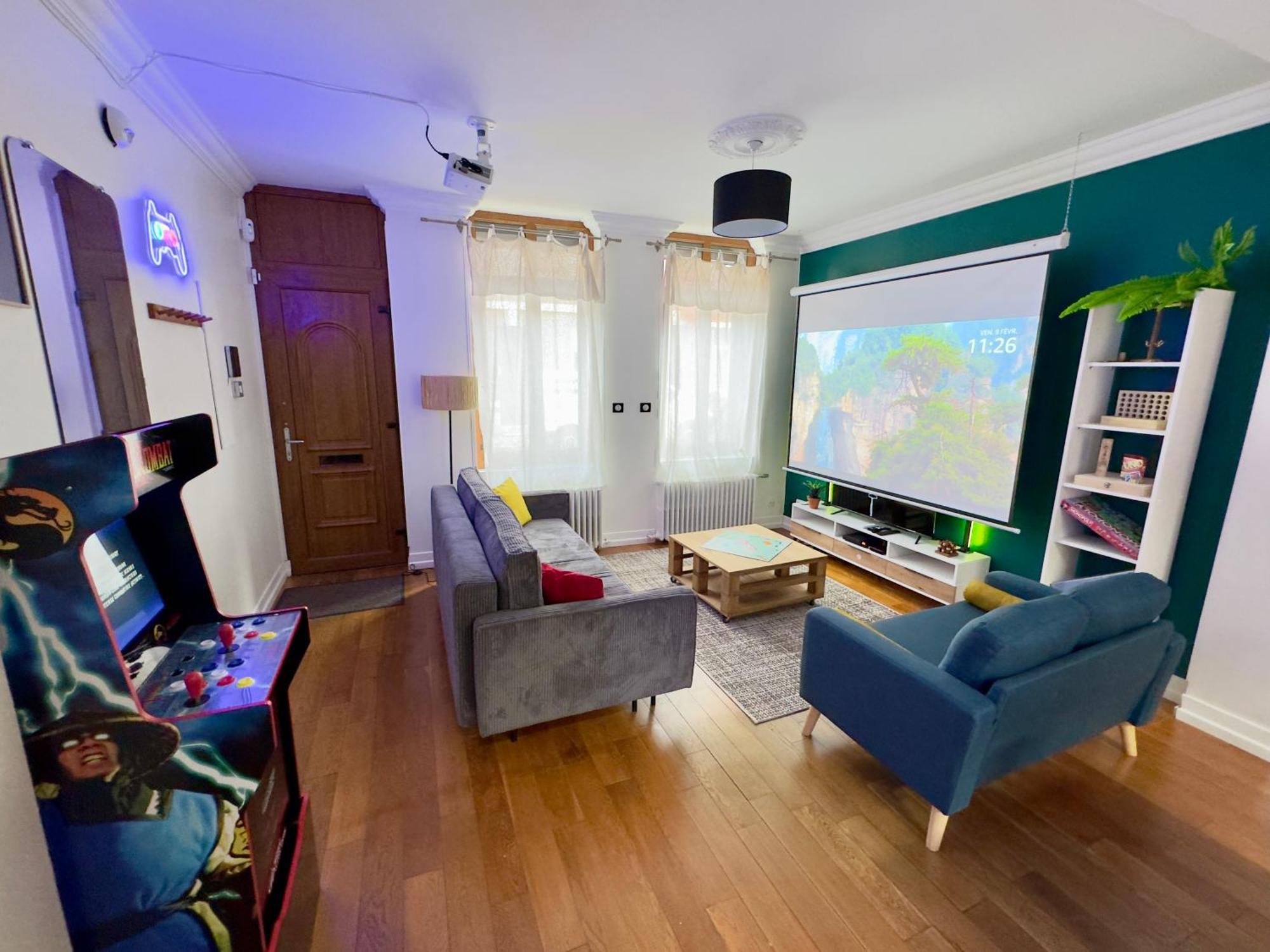 Maison 3Ch - Cinema - Game Room - Parking - Gare อาเมียงส์ ภายนอก รูปภาพ