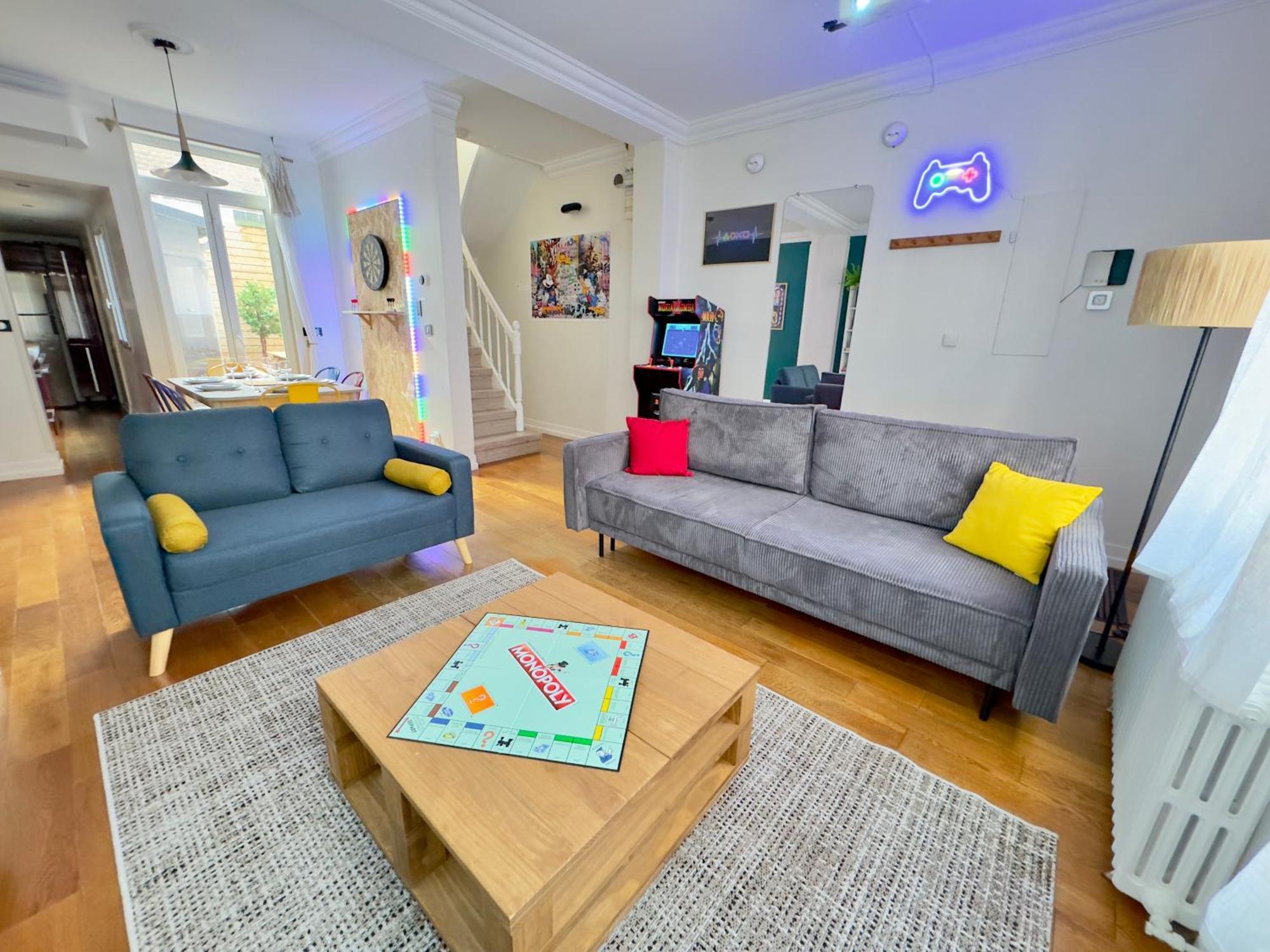 Maison 3Ch - Cinema - Game Room - Parking - Gare อาเมียงส์ ภายนอก รูปภาพ